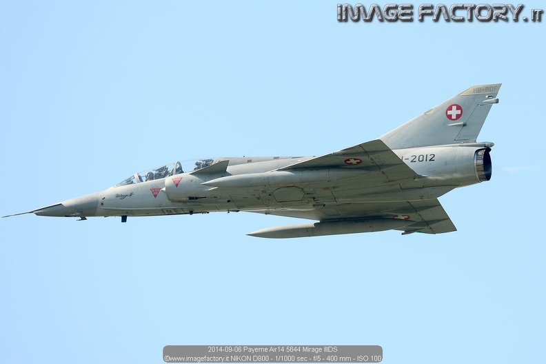 2014-09-06 Payerne Air14 5644 Mirage IIIDS.jpg